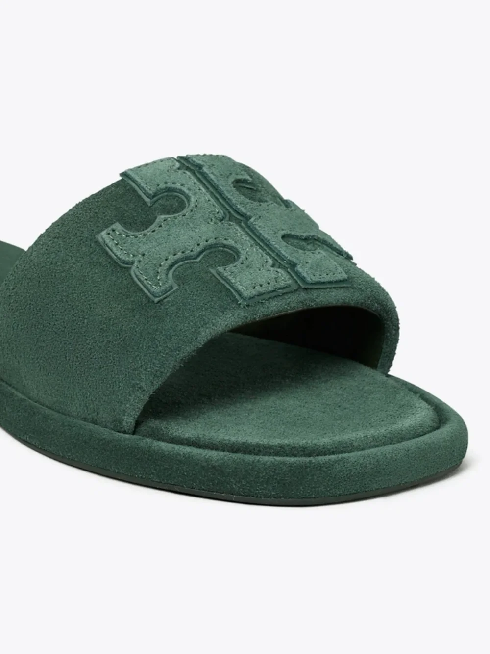 Tory Burch DOUBLE T SPORT SLIDE ‐ Warm Teal